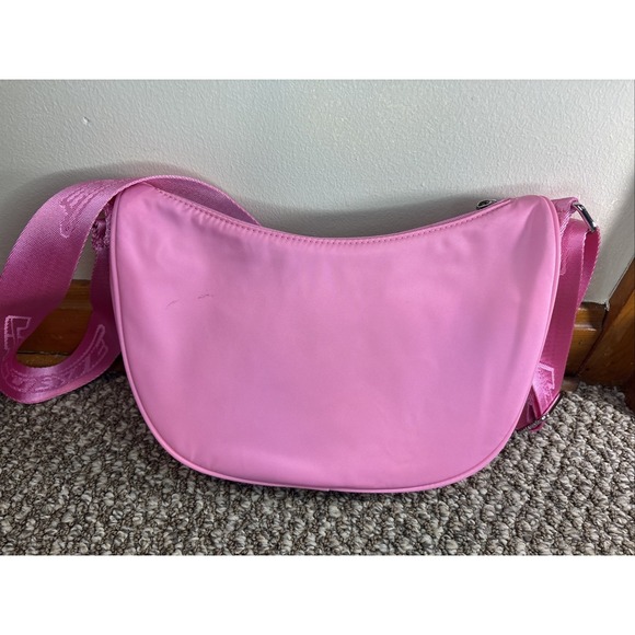 Pink Lacoste Nylon Moon bag , Over The Shoulder - Picture 5 of 7